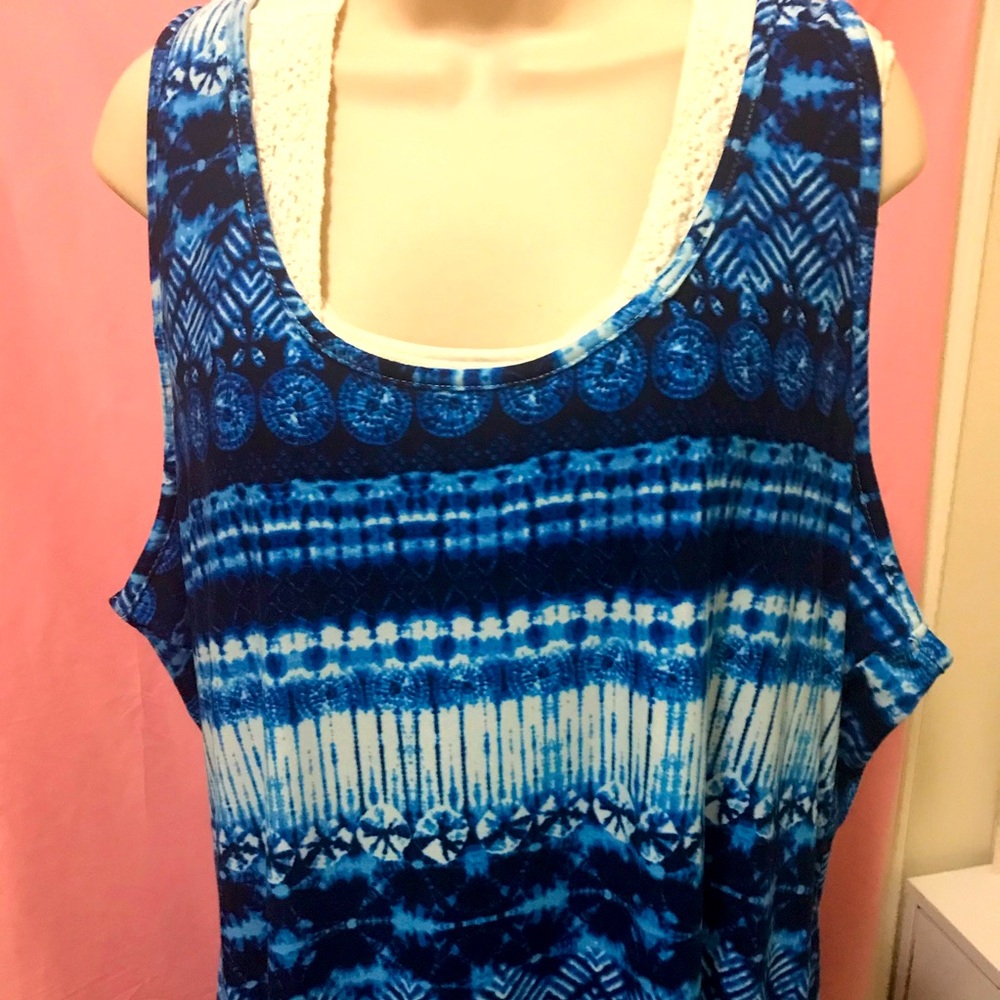 Sleeveless Maxi Dress- 3X